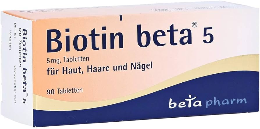 BIOTIN BETA 5 Tabletten